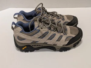 Nuevo sin etiquetas Zapatos de senderismo Merrell Moab 2 Vent para mujer EE. UU. 7,5 AZUL/GRIS - Imagen 1 de 8