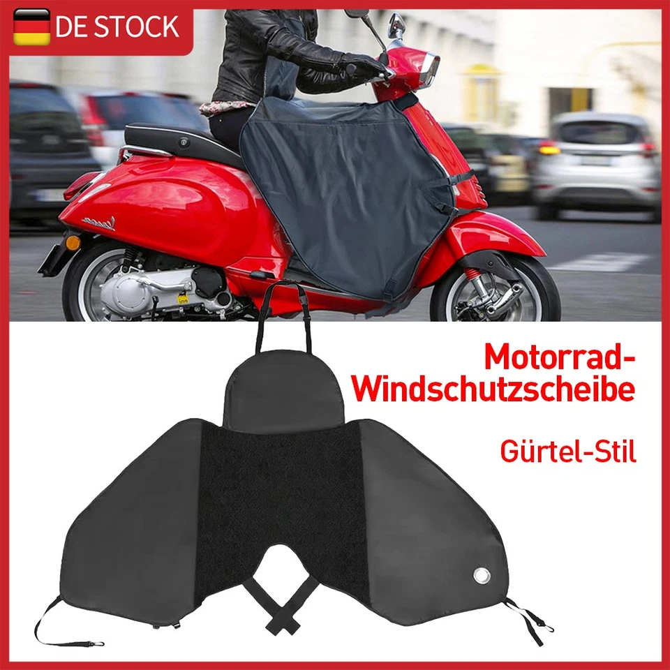 Roller Motorrad Beinabdeckung Winddichte Decke Beinschutz Warm Kniedecke Schürze - Bild 1 von 4