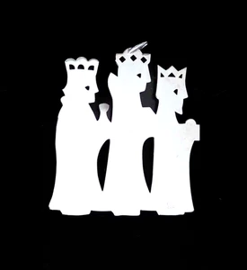 James Avery Three Wisemen Sterling Silber Ornament - Bild 1 von 3