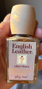 Botella vintage de cuero inglés para después del afeitado 2,0 fl oz sin caja MEM Company - Imagen 1 de 3