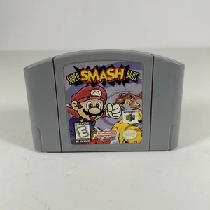 Super Smash Bros (Nintendo 64 N64) Authentic Tested Working Cartridge Only - Picture 1 of 7