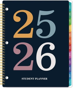 Student Planner 2025-2026 - Academic Student Planner 2025-2026, Aug. 2025 - Jun. - Picture 1 of 14
