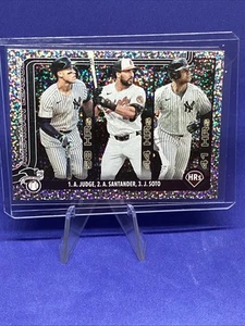 2025 Topps Series 1 - League Leaders Aaron Judge, Juan Soto, Anthony...confetti - Picture 1 of 1