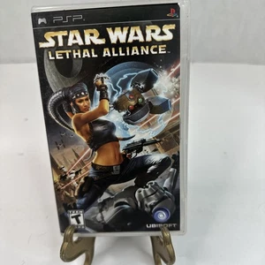 Star Wars: Lethal Alliance (Sony PSP, 2006) Damaged Artwork CIB - Picture 1 of 5
