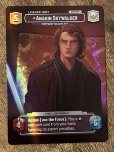 STAR WARS UNLIMITED LEGENDS OF THE FORCE SHOWCASE #1022 ANAKIN SKYWALKER - Picture 1 of 2