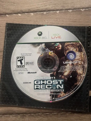 Tom Clancy's Ghost Recon: Advanced Warfighter (Xbox 360, 2006) DISC ONLY - Image 1 of 2