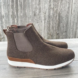 B.O.C. Stiefel Damen 11 Braun Chelsea Knöchel Slipper Bootie Born Concept Millennial - Bild 1 von 10
