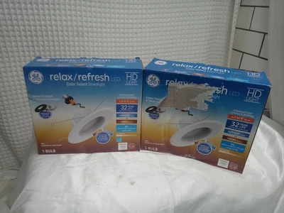 2 Pack GE LED 65W Replacement, RS48 (RS6) Color Select Recessed Downlight - Image 1 of 4