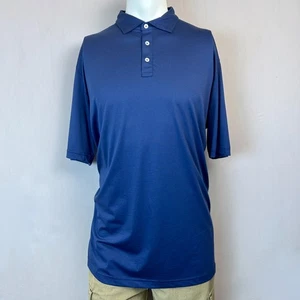 Peter Millar Polo Mens LT XLT 2XLT 3XLT 4XLT Blue Crown Comfort Short Sleeve - Picture 1 of 15