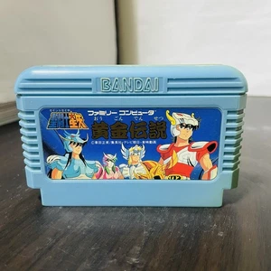 Saint Seiya Ougon Densetsu Nintendo Famicom Bandai 1987 Japanese Version SHI-OK - Picture 1 of 24