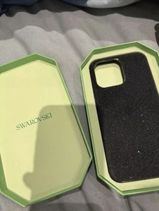Swarovski Black Sparkly Case Iphone 15 Plus Max - Zdjęcie 1 z 4