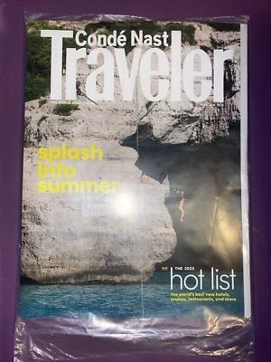 CONDÉ NAST TRAVELER MAGAZINE - MAY / JUNE 2023 - SPLASH INTO SUMMER - BRAND NEW Foto 1 de 2
