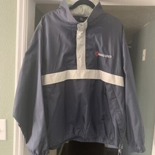 Vintage King Louie Fresno State Bulldogs Windbreaker Light Jacket Mens X-Large