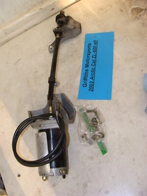2003 ARCTIC CAT ZL600 EFI SS oem electric starter motor drive mount cable flex - Image 1 of 4