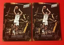 x2 - ANDREW WIGGINS #8 * MINNESOTA TIMBERWOLVES * 2015-16 PANINI BLACK FRIDAY