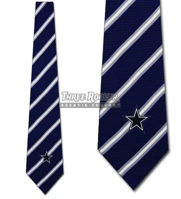 Mens Cowboys Ties NWT Dallas Cowboys Necktie Licensed Neck Tie Silk - Image 1 of 3