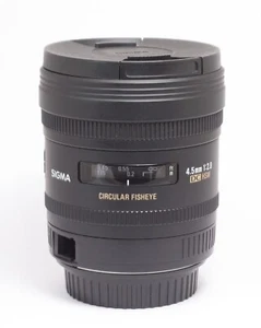 SIGMA EX DC HSM 4.5mm f/2.8 Circular Fisheye lens for Canon EF mount PLEASE READ - Picture 1 of 12