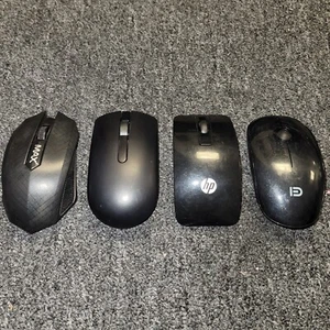 4pc Wireless Optical Mouse - AS IS - for Parts Or Repair - Picture 1 of 4