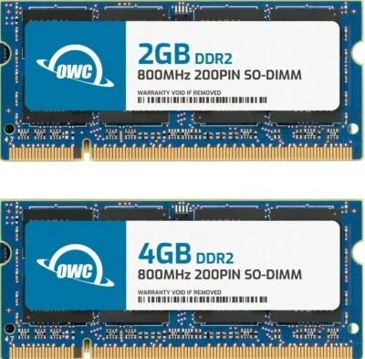 OWC 6GB (2GB+4GB) PC2-6400 Memory RAM Upgrade for 2008 iMac, 2009 MacBook - Image 1 of 4
