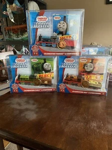 Thomas & Friends TrackMaster 75th Celebration & Storybook Thomas Percy Nia 3 SET - Picture 1 of 4