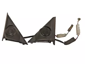 Civic Door Tweeters Speaker Covers Panel Driver Passenger Honda 01 to 05 #7808 - Picture 1 of 20