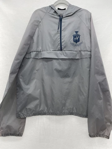 Santa Anita Park Outrider Hoodie Jacket Wind Breaker Small Gray Free Shipping! Cover