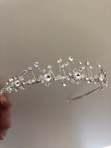 Wedding Silver &Dimond Tiara, Amanda Wyatt - Picture 1 of 6