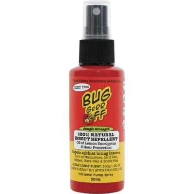 Bug-Grrr Off 100% Natural Insect Repellent Jungle Strength Spray 50ml - Image 1 of 3