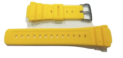 Correa de repuesto genuina Casio para DW5600P-9 DW5600P AMARILLA NUEVA DW-5600P Foto 1 de 3