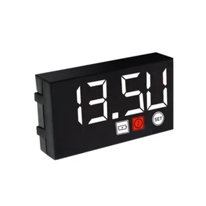 Digital Time Clock Thermometer Voltmeter LED Display for Motorcycles - Picture 1 of 36