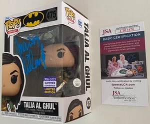 Marion Cotillard FIRMATO Talia Al Ghul Funko Pop! #475 Batman attrice con JSA COA - Foto 1 di 9
