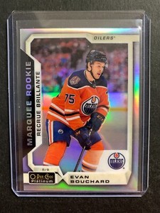 Evan Bouchard 2018-19 O-Pee-Chee Platinum Marquee Rookies RC Rainbow #157