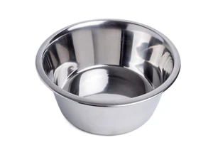 Petface Stainless Steel Dog Bowl in Medium or Large Food Water Dishwasher Safe - Picture 1 of 3