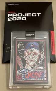Topps Project 2020 #384 ⚾️ Jackie Robinson by Gregory Siff ⚾️ Brooklyn Dodgers - Picture 1 of 3
