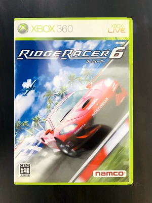 Ridge Racer 6 Microsoft X-Box 360 Namco 2005 Japanese Version Racing 62J 00001 - Image 1 of 4