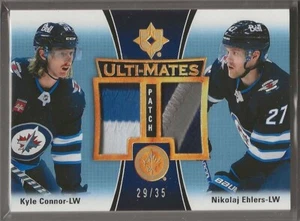 2022-23 Ultimativer #UTM-EC Connor/Ehlers Ulti-Mates Trikot Aufnäher 29/35-Jets - Bild 1 von 2