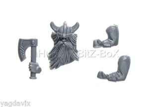 NNG06 FACE MUSICIEN + BRAS GUERRIER NAIN WARHAMMER BITZ - Picture 1 of 1