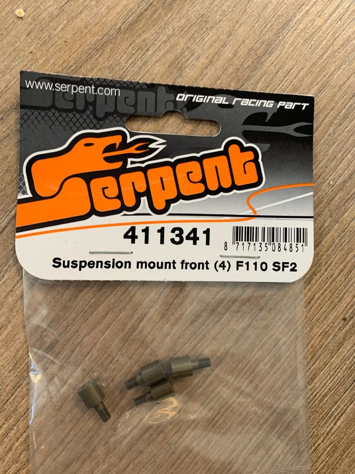 Serpent Suspension mount front (4) F110 SF2 411341 - Image 1 of 1