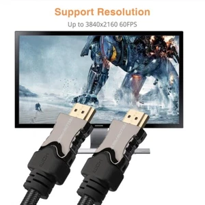 3m 8K Resolution UHD 2.1b Ready Ultra HDR Video FOR TV Xbox PS4/5 HDTV Blu-ray - Picture 1 of 15