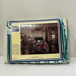 1990 Revman Designer Fashions floral 200 Percale Threads One Sheet Set Full 1015 - Picture 1 of 9