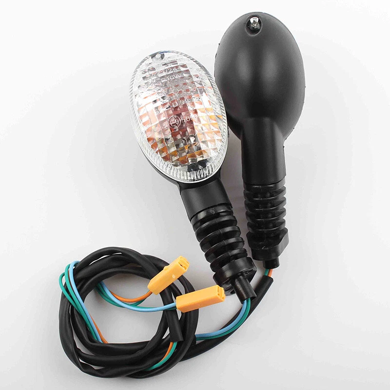 1 par X Lámpara de señal de giro para KAWASAKI KLX230/KLX250/KLX300 2018-2024 limpia Foto 1 de 4