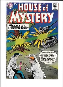House of Mystery #81 Tough 2 find book 10c Cover; Nice & GLOSSY Fn- 5.5; DC 1958 - Bild 1 von 2
