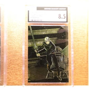 Luke Skywalker β 1993 Star Wars Galaxy #3/6 β CGC 8.5 NM/M+ Etched Foil π₯ - Picture 1 of 5