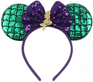 The Little Mermaid Disney Ears Headband - Picture 1 of 2