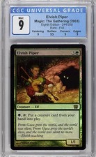 ELVISH PIPER Eighth 8th Edition Foil CGC 9.0 Graded MTG [Card Kingdom]