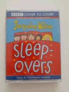 Jacqueline Wilson Sleep Overs Audio Book on Cassette 2 Tapes Unabridged - Picture 1 of 1