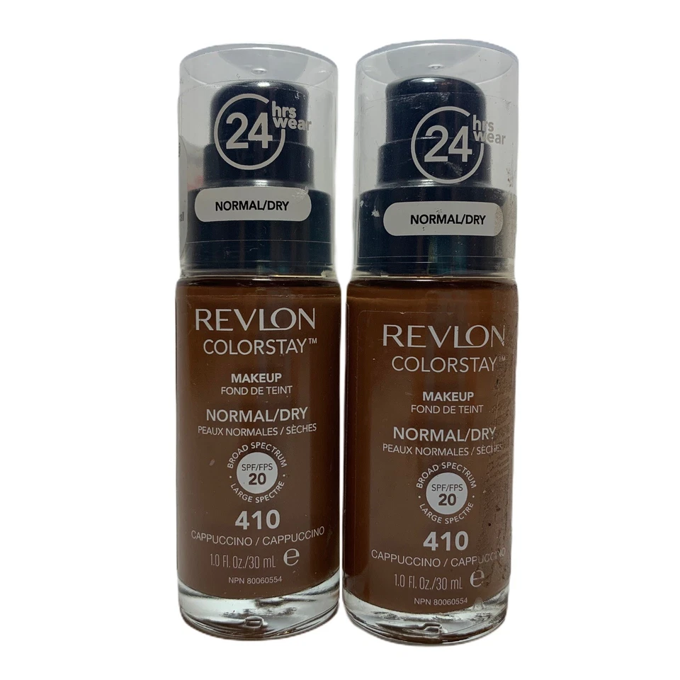 2 Revlon Colorstay 24 hr Makeup for Normal/Dry Skin SPF 20 410 Cappuccino   - Image 1 of 1
