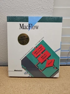 Mainstay MacFlow Vintage Macintosh Graphics Flowchart Design Software Sealed *w* - Picture 1 of 11