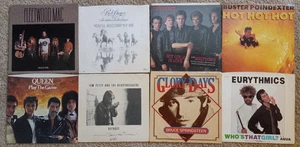 Queen Springsteen Petty Seger Fleetwood Mac Loverboy 8 Picture Sleeves only - Picture 1 of 2