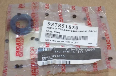 Crankcase Seal Gasket Ring Ducati 748 916 996 ST4 ST4S S4R Monster NEW 937851830 - Image 1 of 2